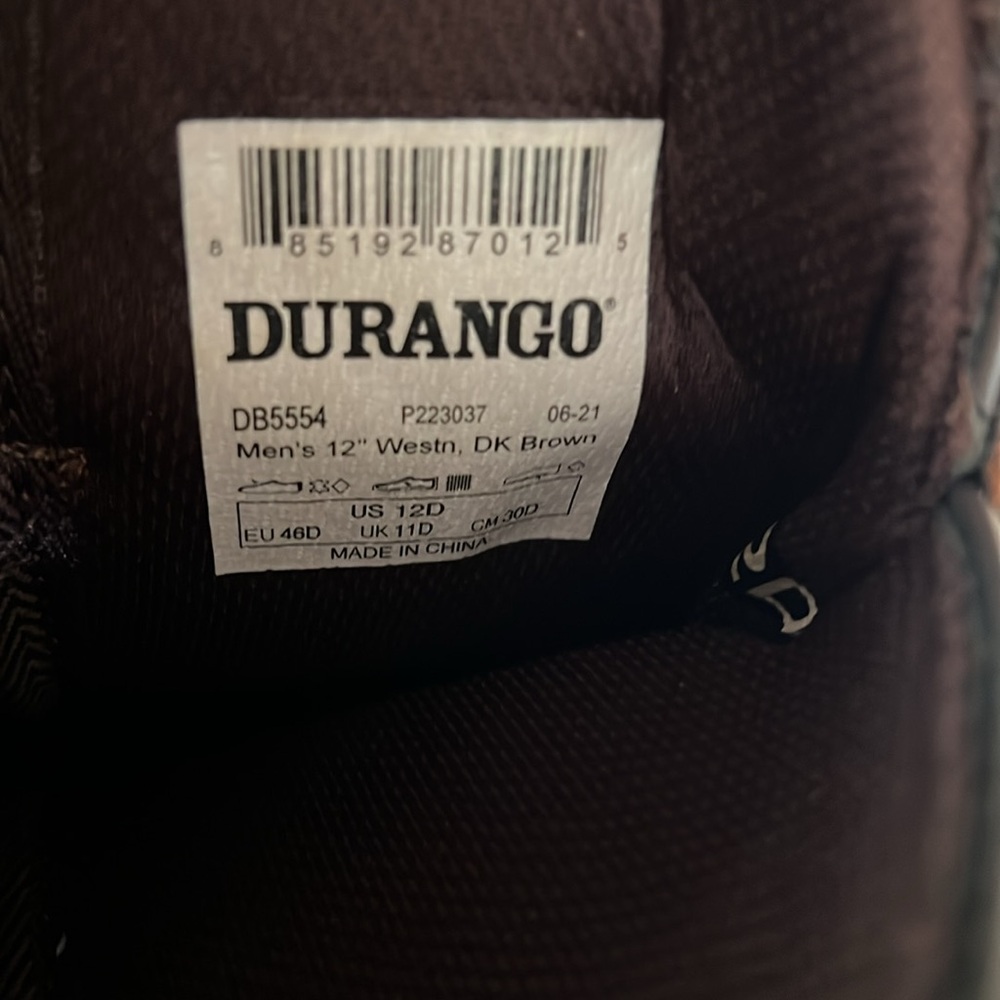 Durango Rebel American Flag Boots - Picture 5 of 7